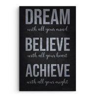 Dream Believe Achieve