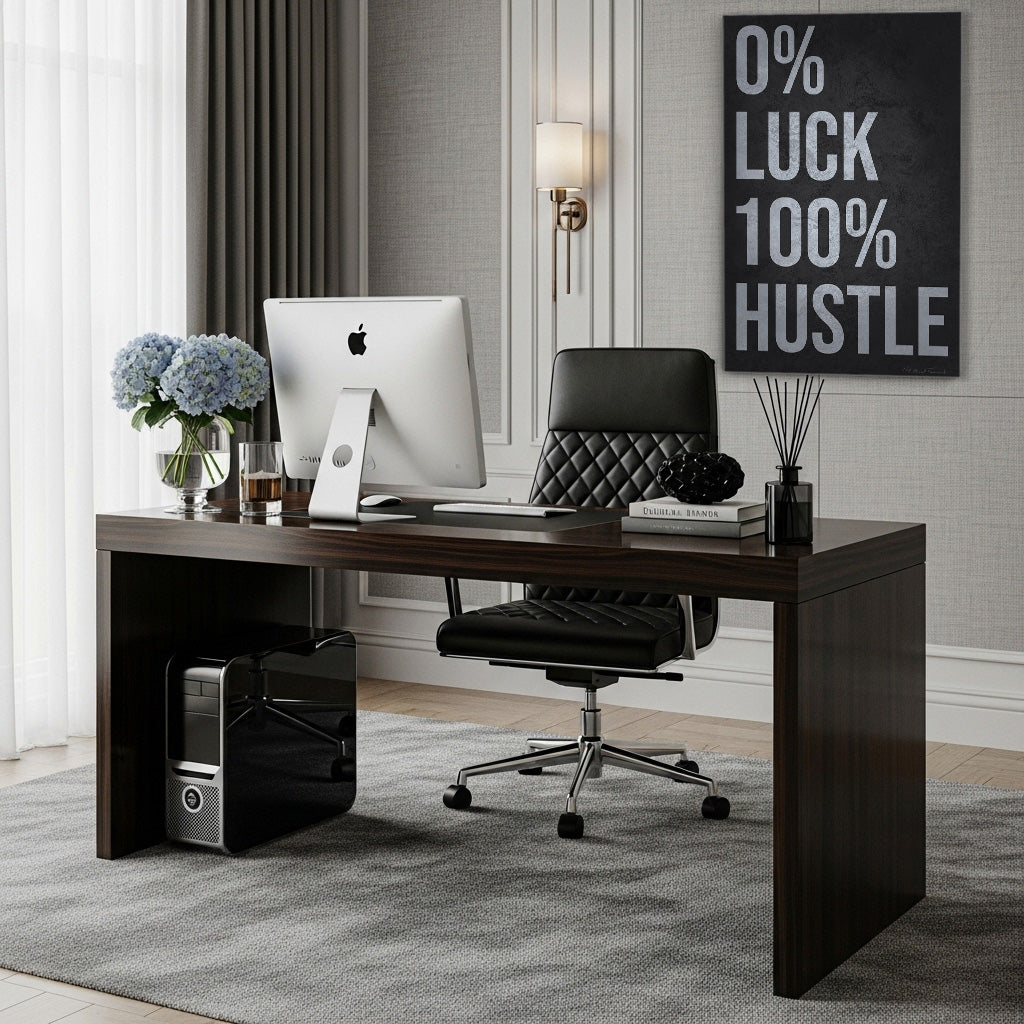 0 Percent Luck 100 Percent Hustle