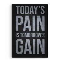Today’s Pain Is Tomorrow’s Gain