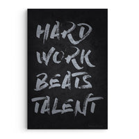 Hard Work Beats Talent