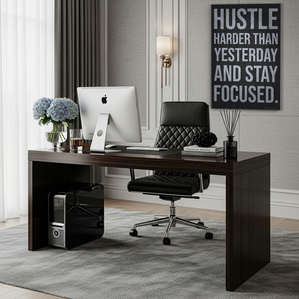 Hustle Harder Than Yesterday And Stay Focused