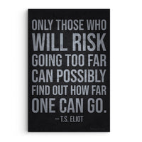 Only Those Who Risk Going Too Far