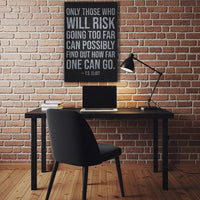 Only Those Who Risk Going Too Far