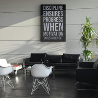 Discipline Ensures Progress When Motivation Takes A Day Off