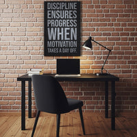 Discipline Ensures Progress When Motivation Takes A Day Off
