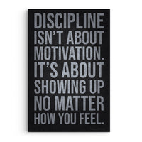 Discipline Isn’t About Motivation