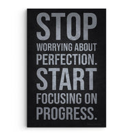 Stop Worrying About Perfection