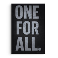 One For All Bold Statement