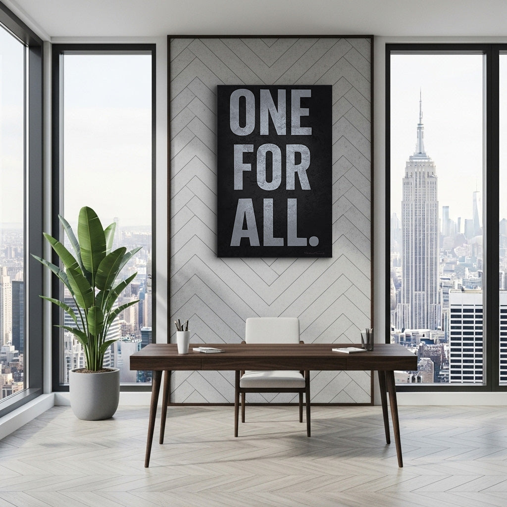 One For All Bold Statement
