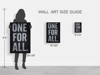 One For All Bold Statement