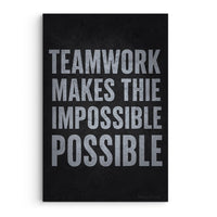 Teamwork Makes The Impossible Possible