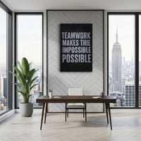 Teamwork Makes The Impossible Possible